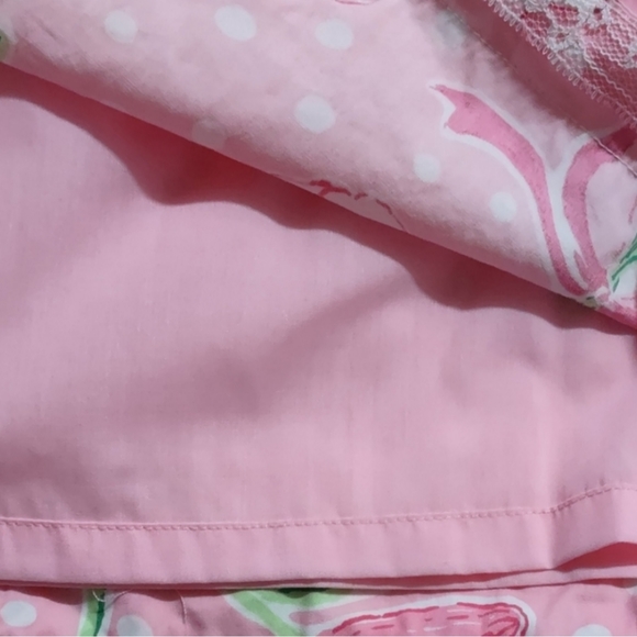 Lilly Pulitzer Fancie Nancie Multi Floral Tiered Mini Vintage Size 8 #29 - Picture 3 of 7